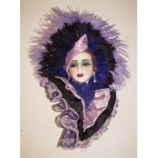 Unique Creations Limited Edition Lady Face Mask Wall Hanging Decor   401578396382